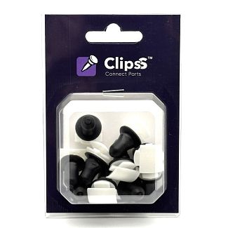 Крепление молдинга / порога / кузова / крыла на VW / Audi / Seat / Skoda (компл 10 шт) Clipss