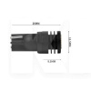 LED лампа для авто K6 T10/W5W 2W STELLAR (2934)