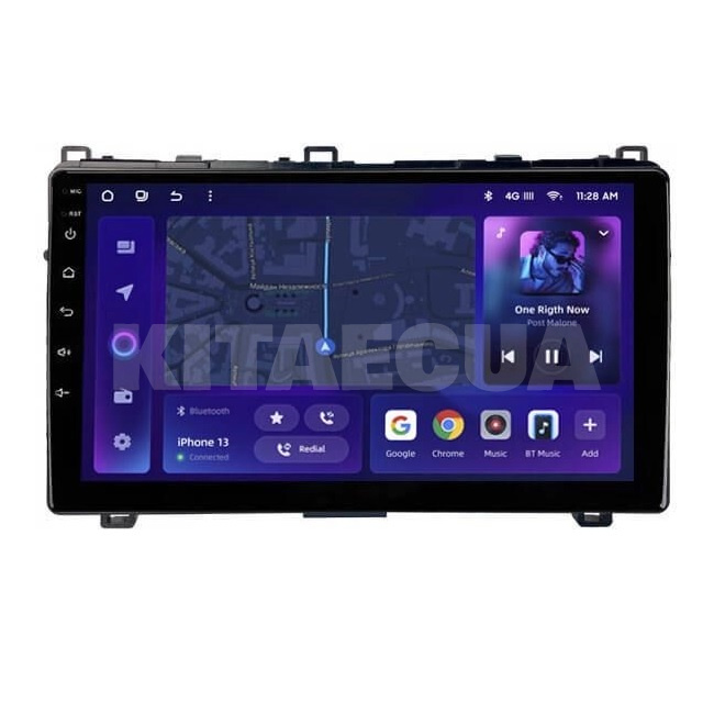 Штатная магнитола MOSS M3 4+32 ГБ 9" Toyota Corolla 11 2017-2018 AMS (50693)