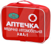Аптечка медицинская автомобильная в красной сумке AV Pharma (AMA-1-RED)
