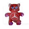 Іграшка для автомобіля червона на присосках Кіт Саймон "Mercedes-Benz" (0008)