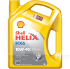 Масло моторное полусинтетическое 4л 10W-40 Helix HX6 SHELL (550040098)