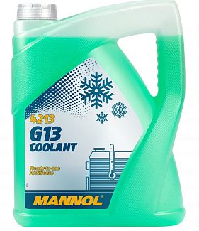 Антифриз зелений 5л G13 -40°C Mannol