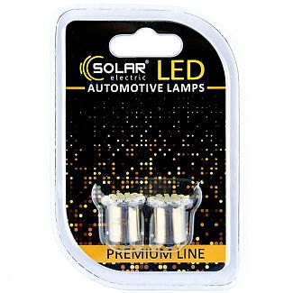 LED лампа для авто Premium Line BA15s 24V 6500K (комплект) Solar