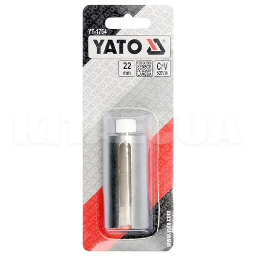 Головка для зняття датчика кисню (лямбда зонда) 22мм 3/8" YATO (YT-1754-YATO) - 3