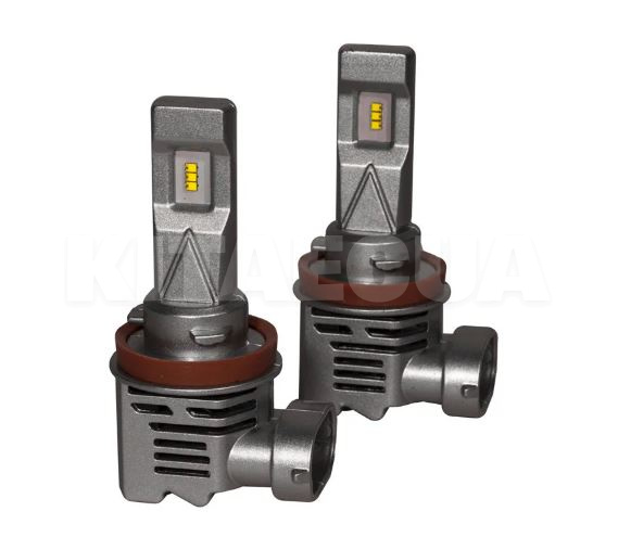 LED лампа для авто H11 PGJ19-2 55W 6000K HeadLight (00-00017219) - 2