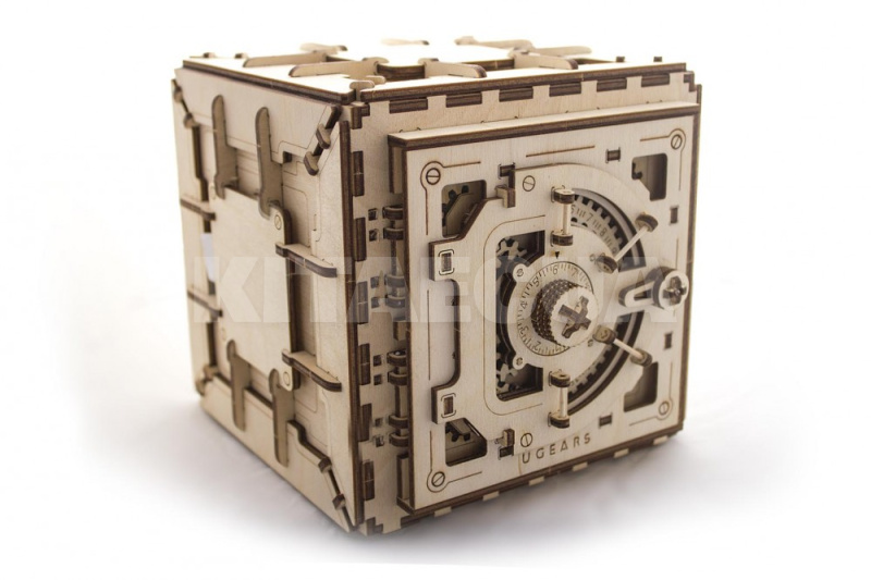 Механический 3D пазл "Сейф" UGEARS (70011)