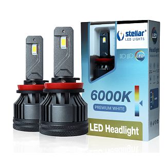 LED лампа для авто M65 PRO H4 65W 6000K STELLAR