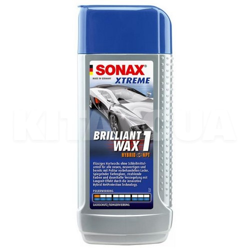 Полироль с воском 250мл Xtreme Brilliant Wax №1 Sonax (201100)