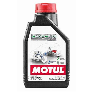 Моторна олія синтетична 1л 5W-30 LPG-CNG MOTUL