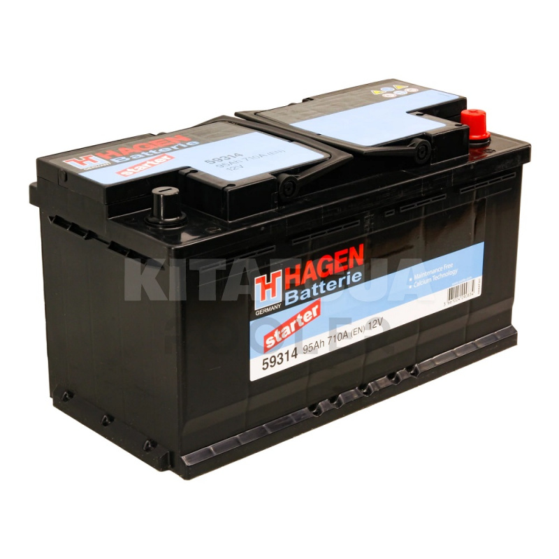 Аккумулятор автомобильный 95Ач 740А "+" справа HAGEN (59314)