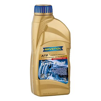 Масло трансмиссионное синтетическое 1л atf 6hp fluid RAVENOL