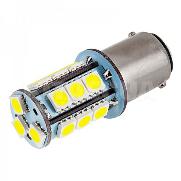 LED лампа для авто P21w BA15s T25 1156 6000K AllLight (T25-18-5050-1156-All)