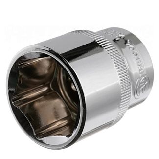 Головка торцевая 6-гранная 25 мм 1/2" 38 мм Intertool