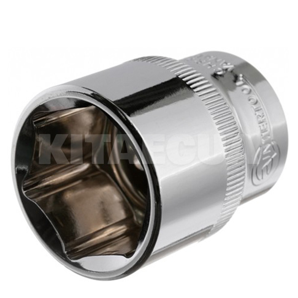 Головка торцева 6-гранна 25 мм 1/2" 38 мм Intertool (ET-0025)