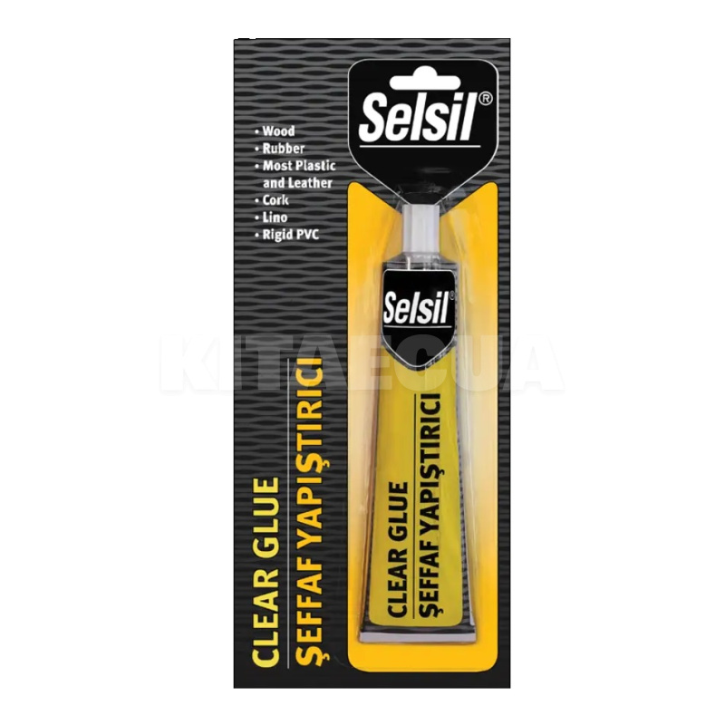 Клей 70г общего применения прозрачный SELSIL (20V243)