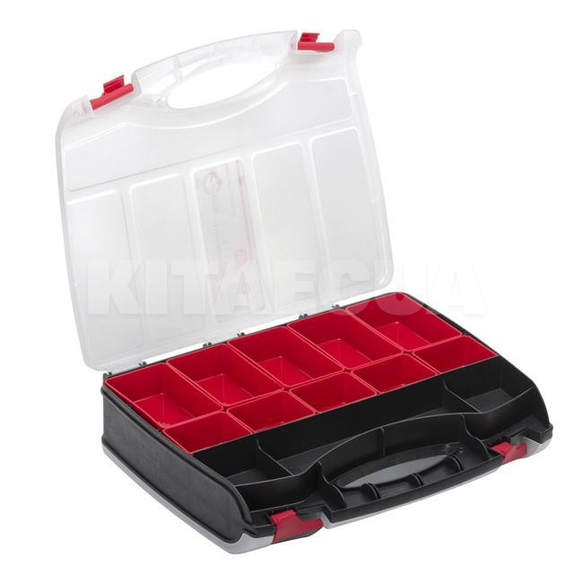 Органайзер двусторонний, на 30 ячеек 15", 380x290x80мм Intertool (BX-4005) - 4