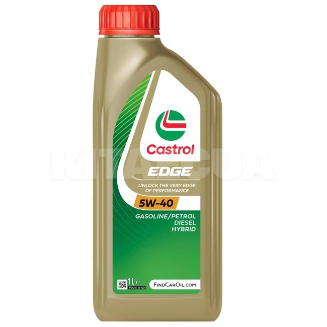 Моторна олія синтетична 1л 5W-40 EDGE CASTROL (CS 5W40 E C3 1L)