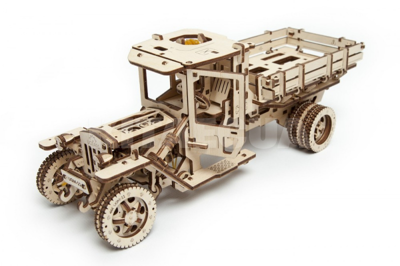 Механическая модель 3D пазл "Грузовик UGM-11" UGEARS (70015) - 5