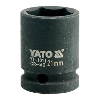 Головка торцевая ударна 6-гранная 21мм 1/2" 39мм YATO