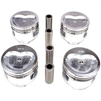 Поршни двигателя STD (с пальцами) 4шт 2.2L PREMIUM
