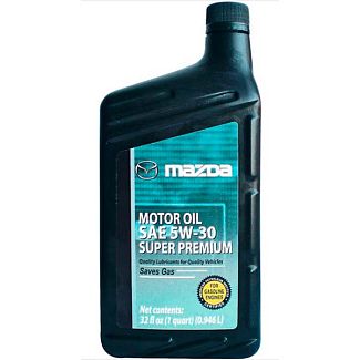 Масло моторное синтетическое 0.95л 5W-30 Super Premium MAZDA