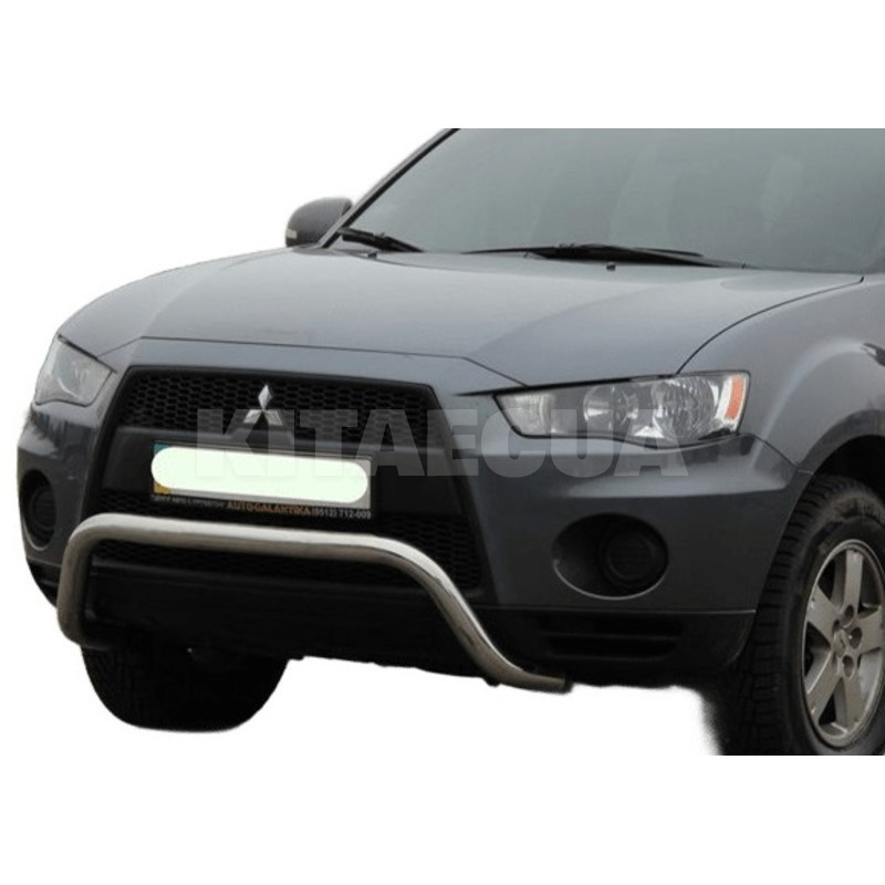 Кенгурятник WT007 Mitsubishi Outlander 2006-2012 нержавіюча сталь CAN (dd22569) - 4