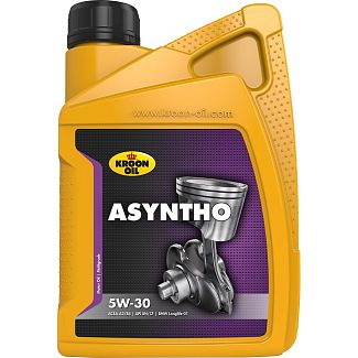 Масло моторное синтетическое 4л 5W-30 ASYNTHO KROON OIL
