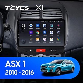 Штатная магнитола X1 2+32Gb 10" Mitsubishi ASX 1 2010-2016 (B) Teyes