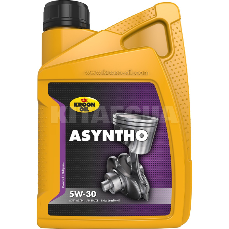 Масло моторное синтетическое 4л 5W-30 ASYNTHO KROON OIL (KL 34668)