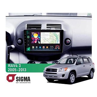 Штатна магнітола PRO 10464 4+64 Gb 10 Toyota RAV4 3 2005-2013 SIGMA4car