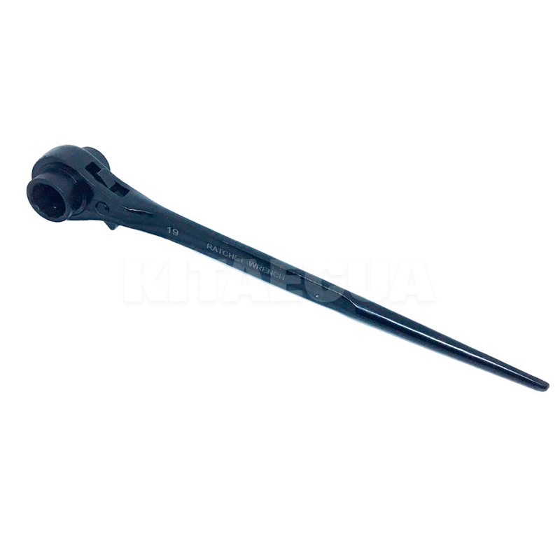 Ключ накидной с трещоткой 17 х 19 мм 12-гранный Scaffold TOLSEN (15292) - 3