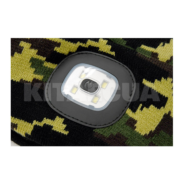 Шапка со светодиодным фонариком и USB-зарядкой ARMY CATTARA (DO 14020) - 2