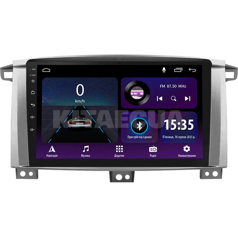 Штатна магнітола E9232 2+32 Gb 9" Toyota Land Cruiser LC 100-A 2002-2007 SIGMA4car (42200)
