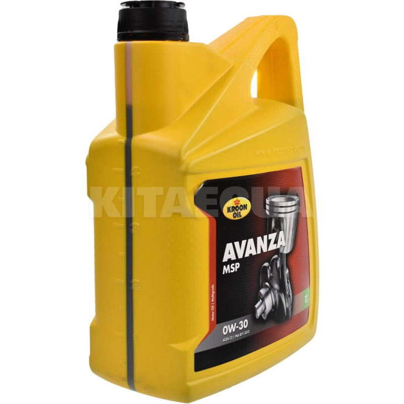 Масло моторное синтетическое 5л 0W-30 Avanza MSP KROON OIL (KL 35942) - 2