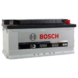 Аккумулятор автомобильный 88Ah 740A "+" справа Bosch