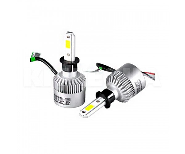 LED лампа для авто H3 12/24V 40W ((комплект)) S2 HeadLight (00-00003730)