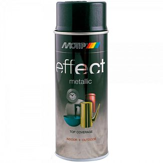 Краска черная 400мл с эффектом металлик Deco Effect MOTIP