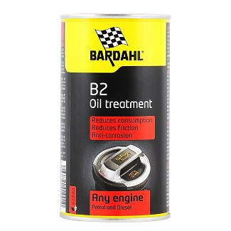 Присадка в моторне олія антифрикційна 300мл B2-OIL TREATMENT BARDAHL