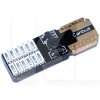 LED лампа для авто T10 W5W 12V обманка+драйвер red AllLight (T10-24-4014-R)