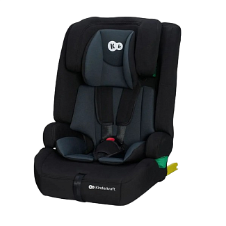 Автокресло детское Isofix 9-36 кг черное Kinderkraft