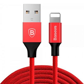Кабель USB - Lightning 1.2м красный BASEUS