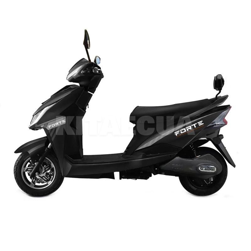 Электроскутер HAWK LIGHT 50 км 2000 Вт черный FORTE (151474-FORTE)