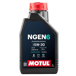 Масло моторное синтетическое 5л 5W-30 NGEN 6 MOTUL