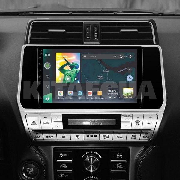 Штатная магнитола X10464 4+64 Gb 10 Toyota Land Cruiser Prado 150 2017-2018 SIGMA4car (34271) - 3