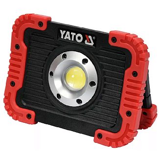 Светодиодный прожектор аккумуляторный 10W 6500К YATO