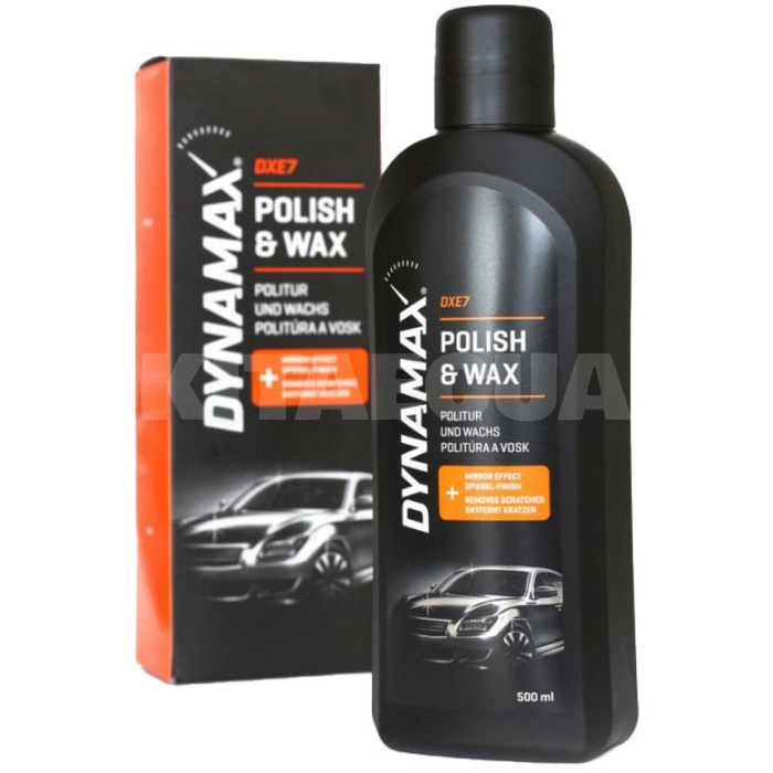 Поліроль для кузова з воском 500мл DXE7 POLISH AND Wax DYNAMAX (502473)