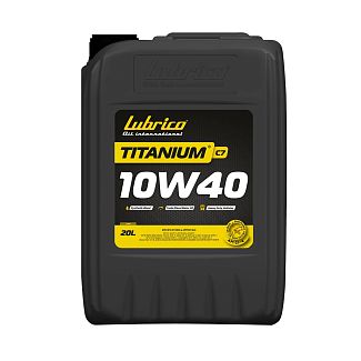 Масло моторное синтетическое 20л 10W-40 TITANIUM C7 LUBRICO