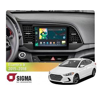 Штатная магнитола X9464 4+64 ГБ 9" Hyundai Elantra 6 2018-2020 (A) SIGMA4car
