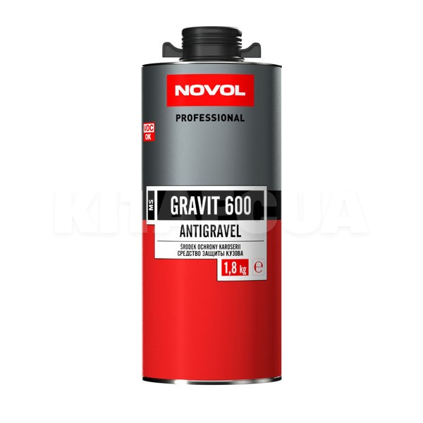 Антигравий 1.8кг черный GRAVIT 600 NOVOL (37844)